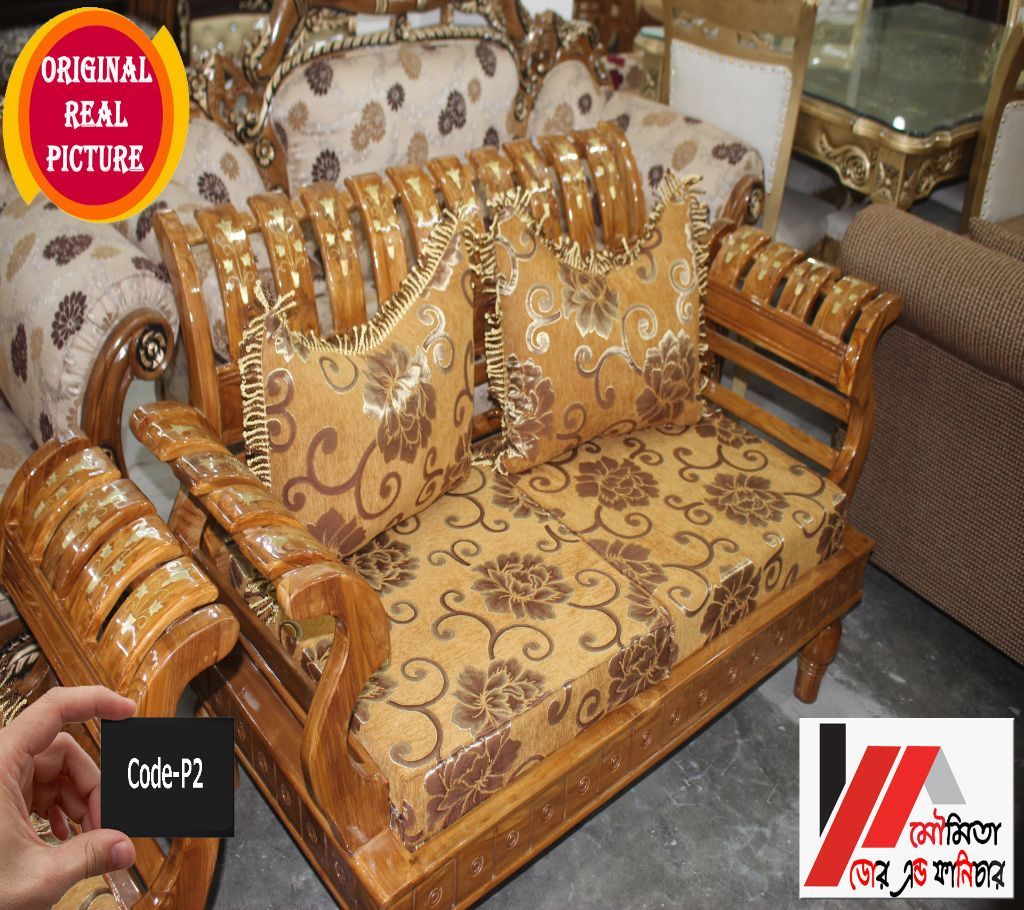 Chittagong Segun 2+2+1 Sofa Sate Tree Table Form Caver Show