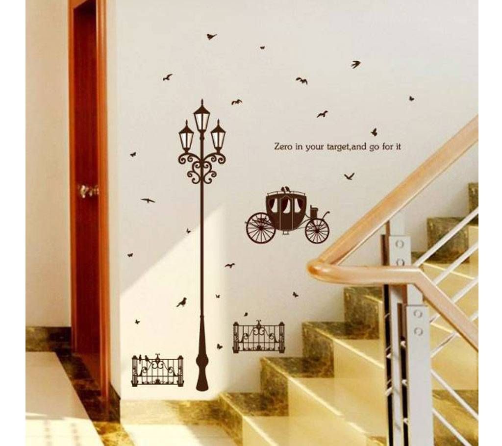 Street Lamp Sticker