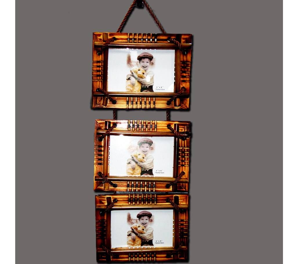 Wooden photo frame