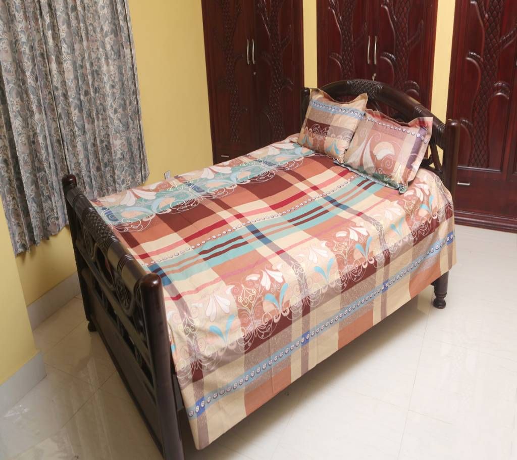 Double size cotton bed sheet-125