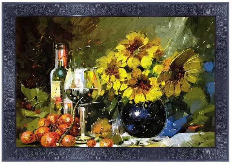 pnf New born Baby Frames Wood Photo Frames with Acrylic Sheet (Glass)0628 Digital Reprint 10 inch x 14 inch Painting  (With Frame)