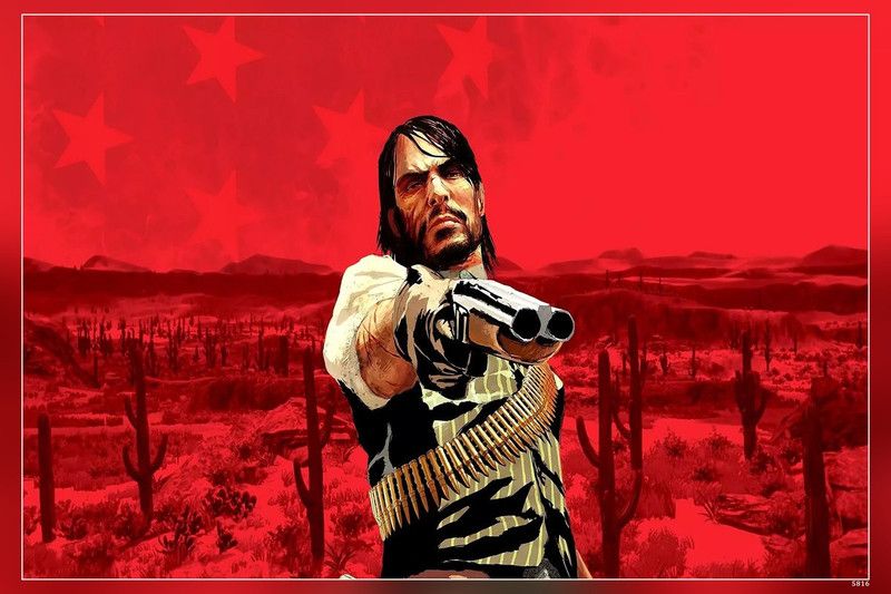 Red Dead Redemption - Gaming Matte Finish Poster Paper Print  (12 inch X 18 inch)
