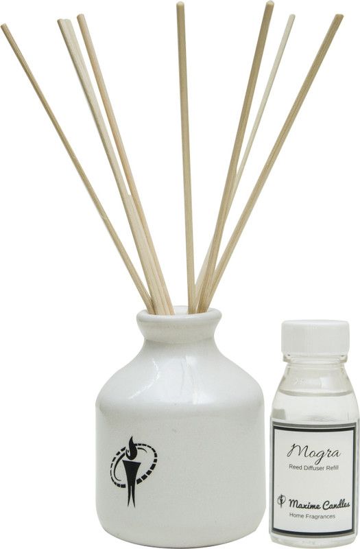 Maxime Candles Mogra Diffuser Set  (3 x 16.67 ml)