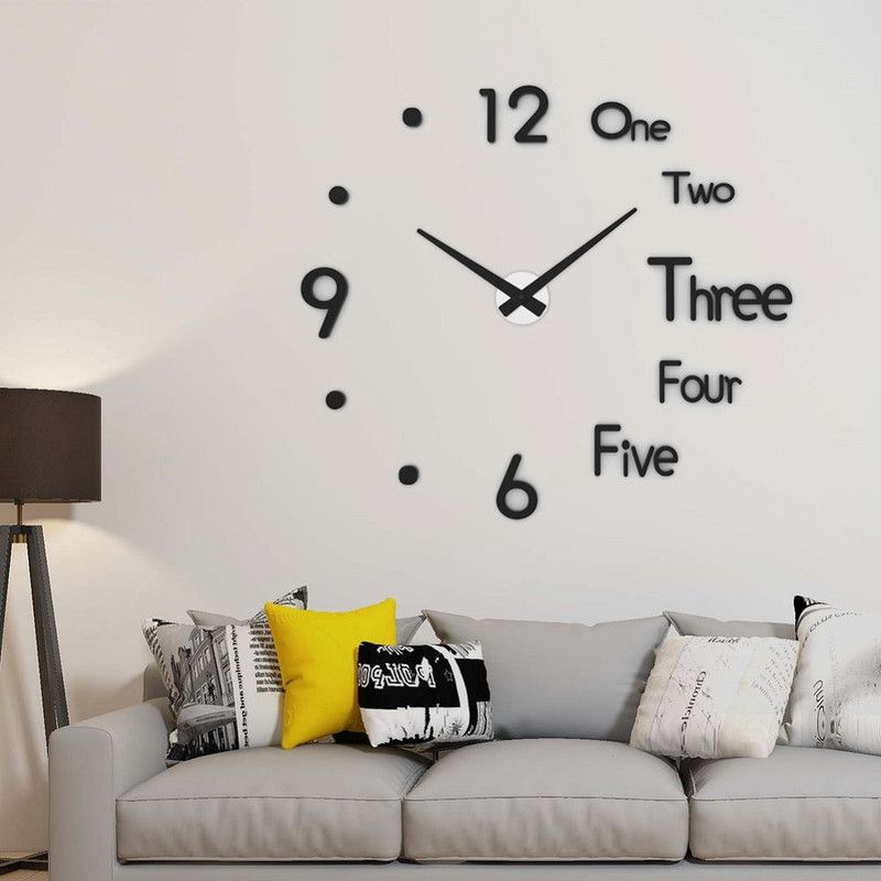SERCUI Analog 70 cm X 70 cm Wall Clock  (Multicolor, Without Glass, DIY Clocks)