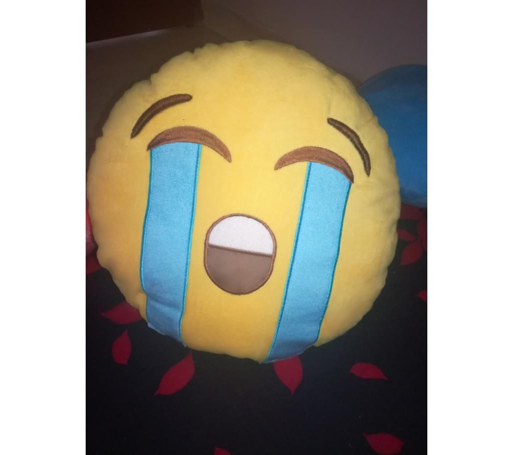 crying emoji pillow