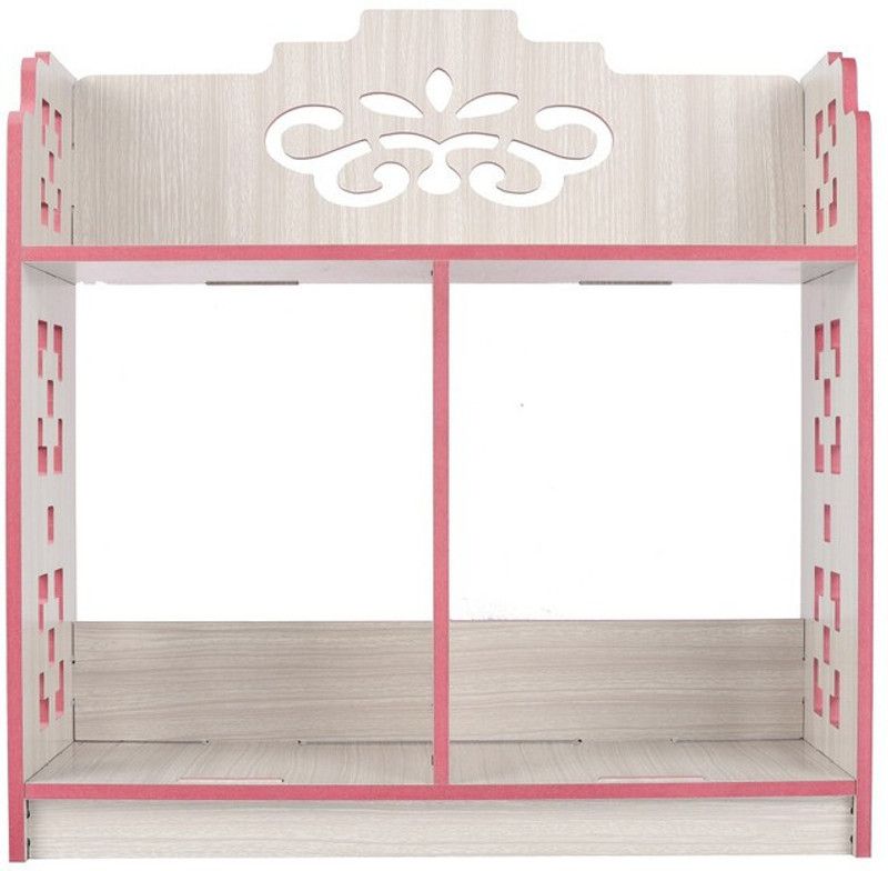 Nirgun Empex Wooden Wall Shelf  (Number of Shelves - 3, White)