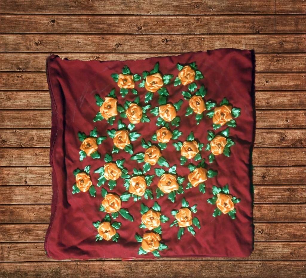 Hand Stitched Nakshi Cushion Cover