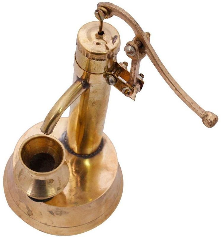 LaxmiCollection Decorative Showpiece - 13 cm  (Brass, Multicolor)