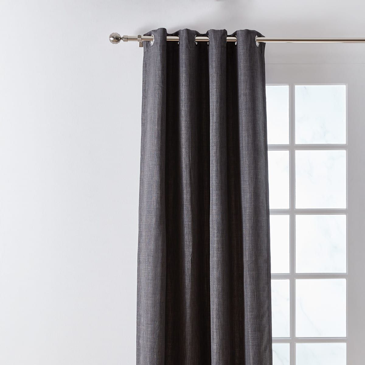 Porto Curtain - Charcoal