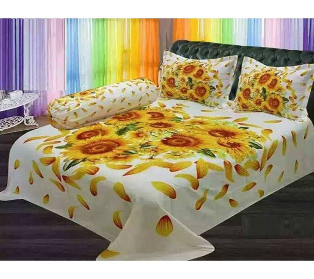Four-piece King-Size Twill Double Bed Sheet Set