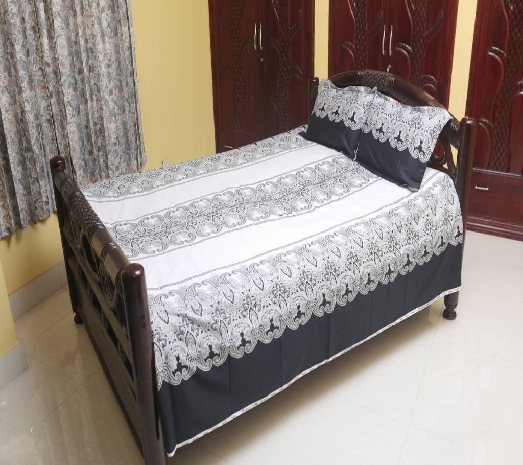 Double size cotton bed sheet-127