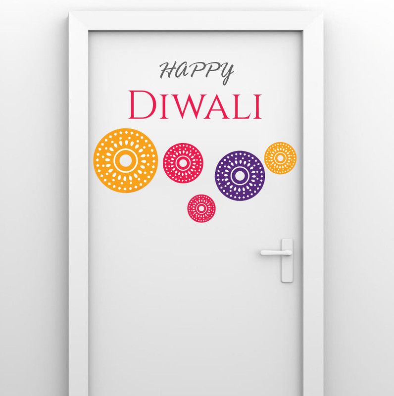 WALL STICKER 50 cm GNWD243 Self Adhesive Sticker  (Pack of 1)