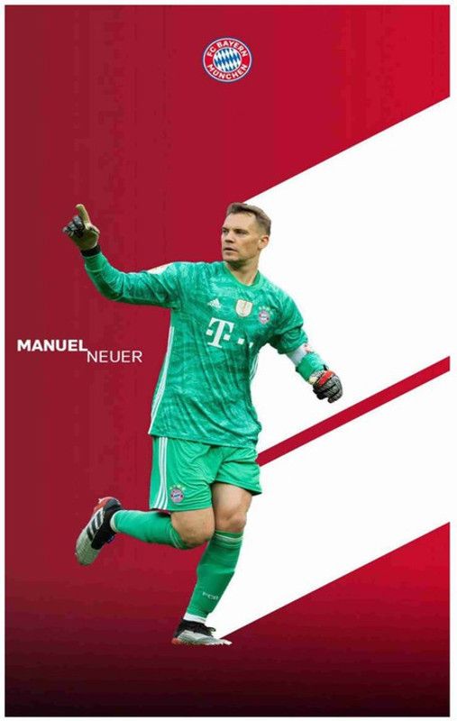 Manuel Neuer Footballer Flex Poster For Room M8 Photographic Paper  (36 inch X 24 inch, Rolled)