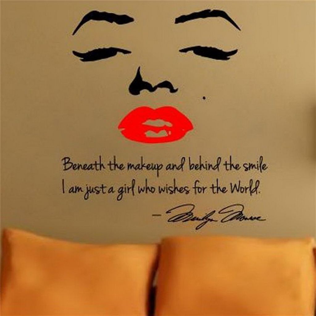 Marilyn Monroe Wall Sticker