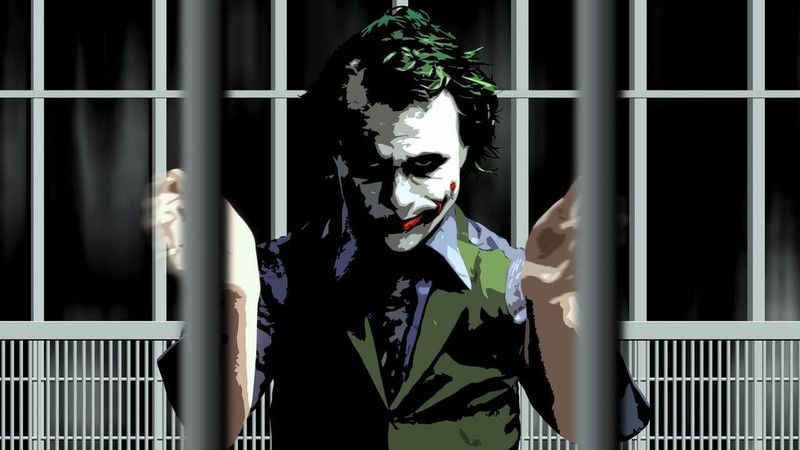Poster Movie The Dark Knight Batman Movies Joker POSTER PRINT ON 36X24 INCHES Photographic Paper  (36 inch X 24 inch, Rolled)