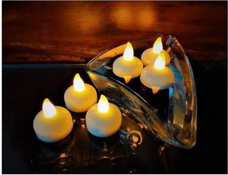 MARP TRADE Plastic (Pack of 12) Table Diya  (Height: 4 inch)