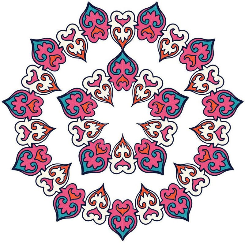 Decor Villa 60.96 cm Decor Villa welcoming Rangoli Floor Sticker (24*24) Inch Sticker  (Pack of 1)