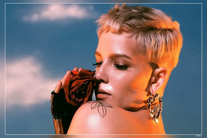 Halsey Singer Matte Finish Poster Paper Print  (12 inch X 18 inch)