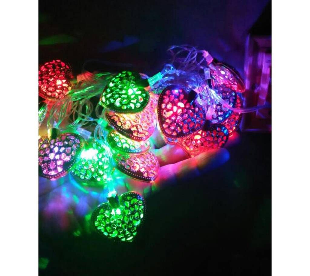 Heart shaped LED light