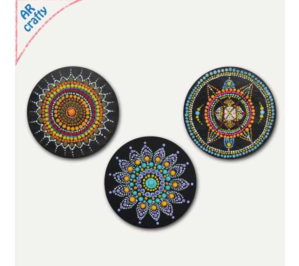 Wooden Wall Decor 3 pcs Set