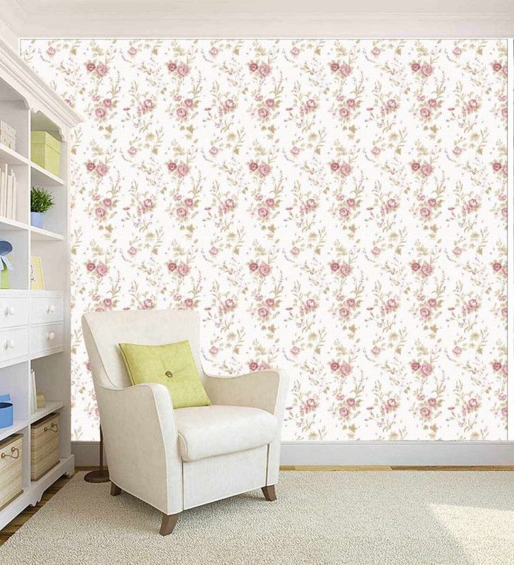 Decorative Floral & Botanical Multicolor Wallpaper  (243 cm x 40 cm)