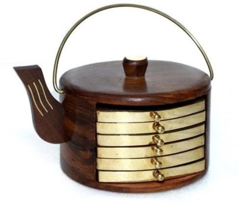 Chadhaji Decorative Showpiece - 6 cm  (Wood, Brown)