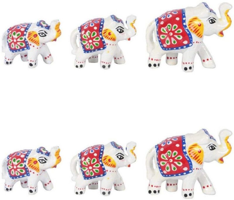 maviss fashion Decorative Showpiece - 8 cm  (Polyresin, White)