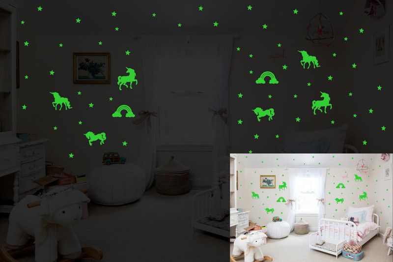 DreamKraft 25 cm Glow in The Dark Stars for Ceiling Christmas decoration Self Adhesive Sticker  (Pack of 1)