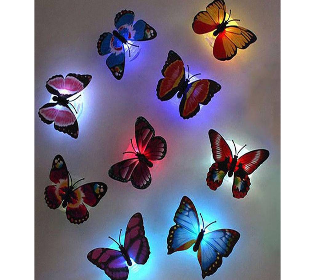 Colorful Butterfly LED Night Light