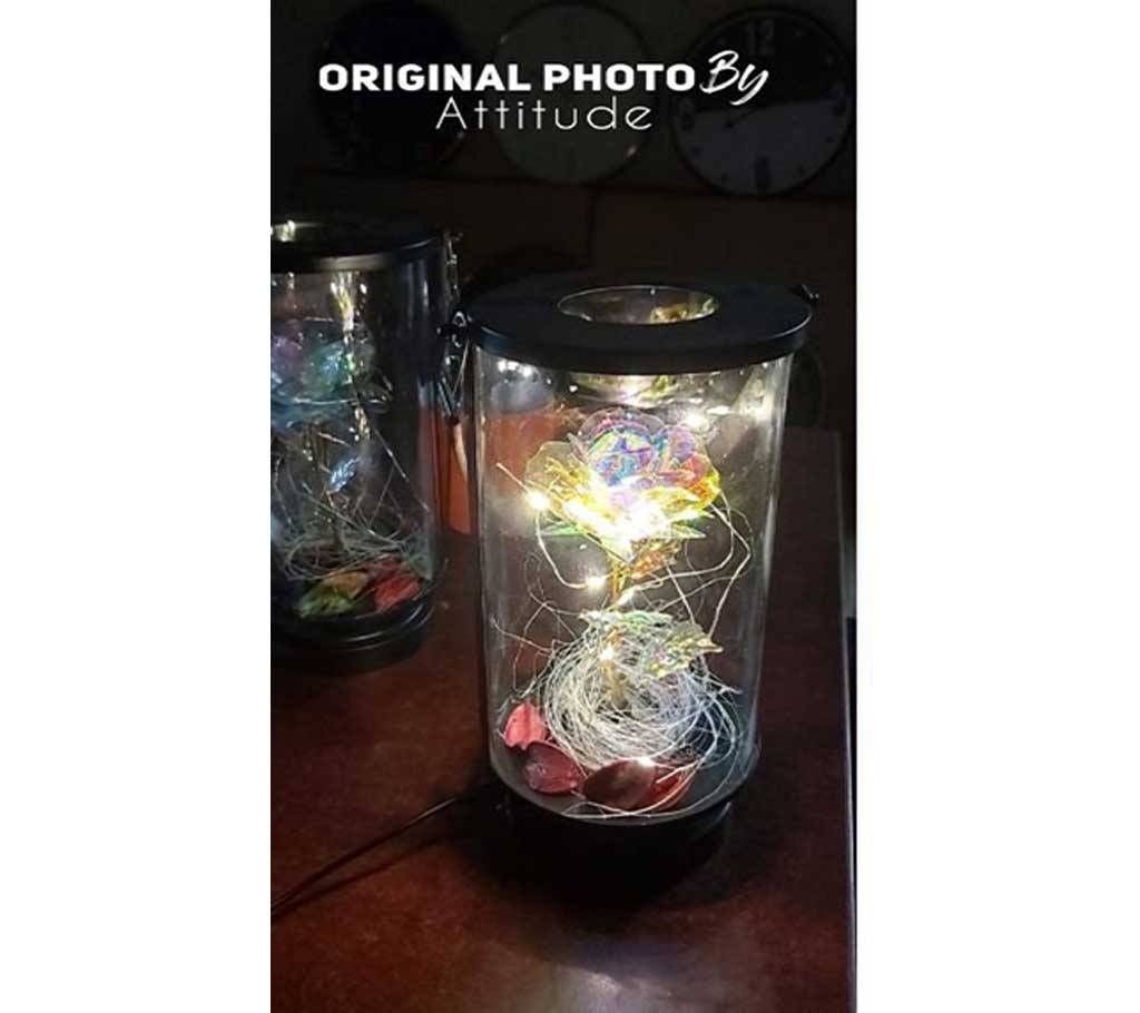 Beautiful Unique Design Lamp Night Light FlowerUSB Bottle Lamp