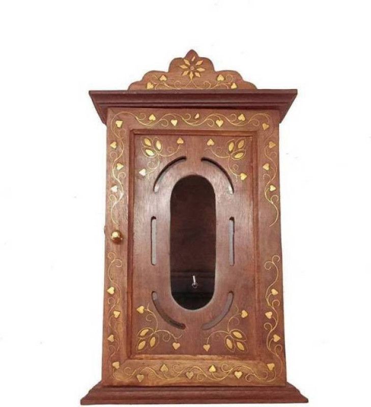 ANB Enterprises Key stand Wooden Wall Shelf  (Number of Shelves - 1, Brown)