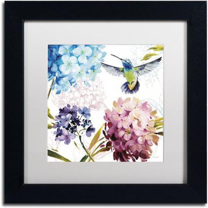 Trademark Art Canvas 2 inch x 2 inch Painting  (With Frame)