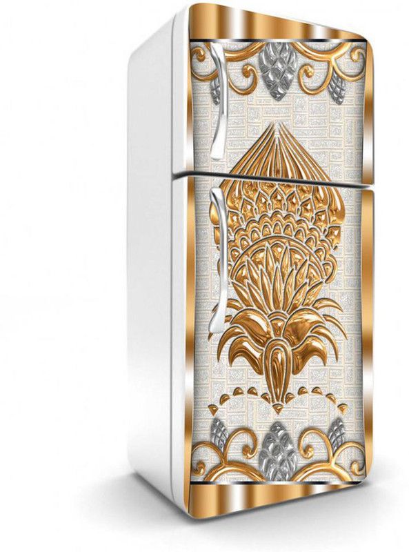 ADVANCE SERVICES 60 cm Decorative Fridge Sticker (Multicolor PVC Vinyl 160x60)-KCFS-316 Self Adhesive Sticker  (Pack of 1)