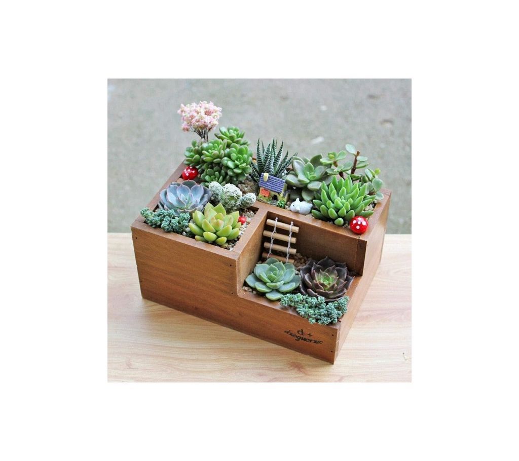 ORR Wooden Flower vase