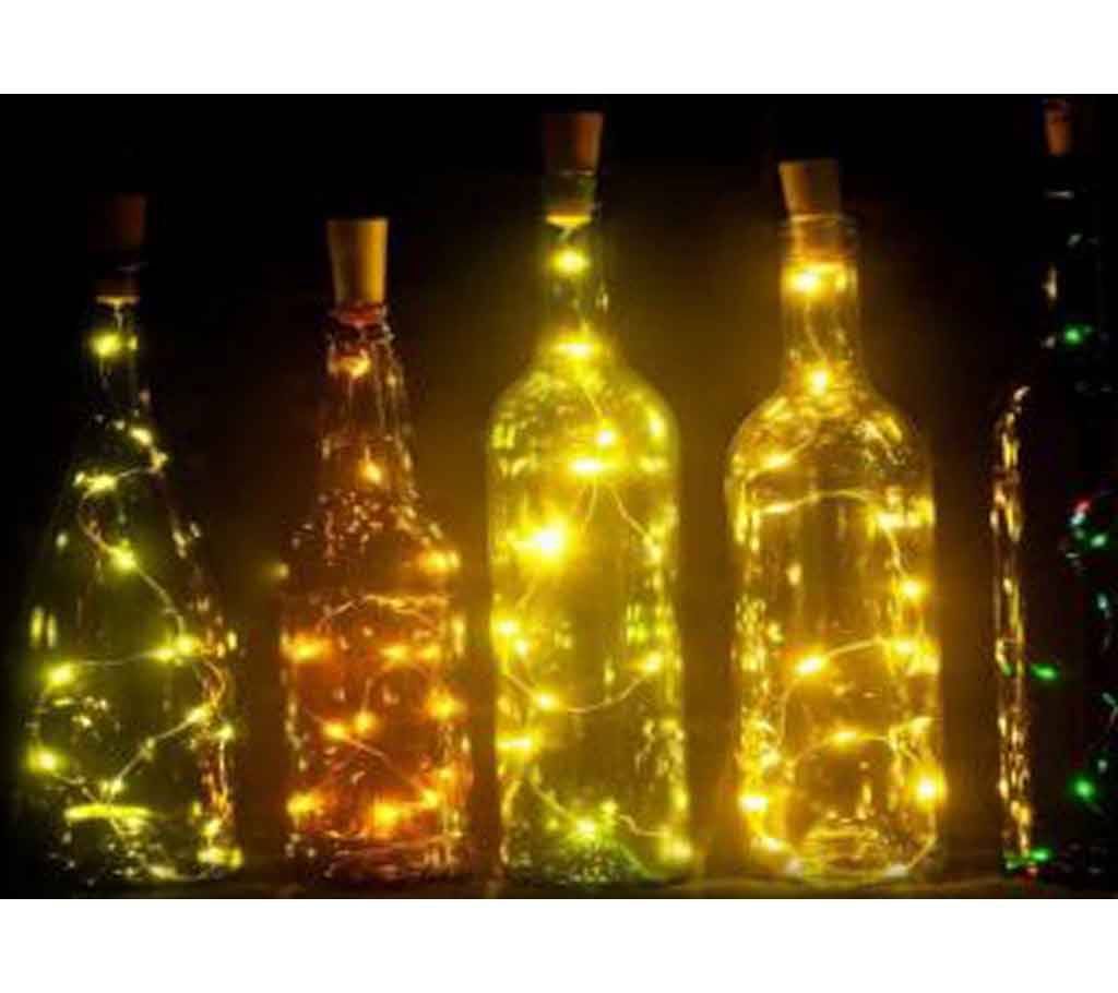 Cork String Fairy Light With Bottle