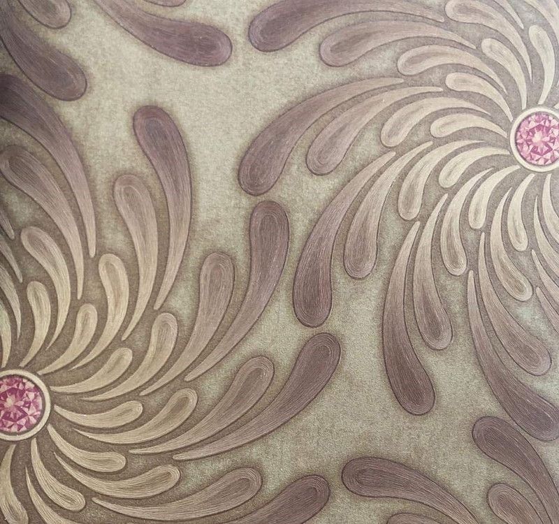 Fancy Abstract Gold Wallpaper  (1000 cm x 53 cm)