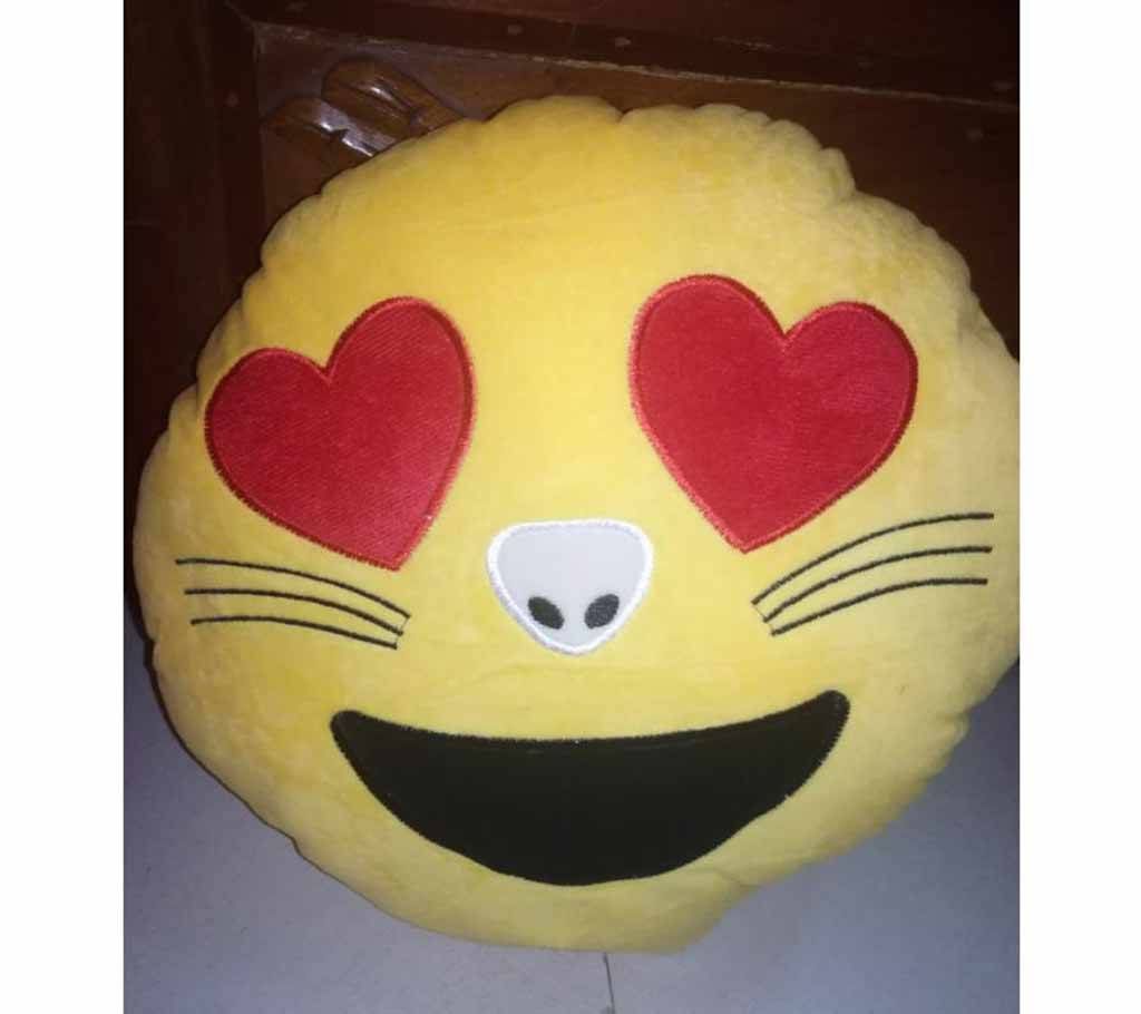 cat emoji pillow