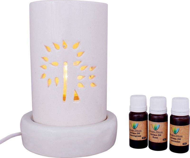 Aroma Decor Rose,Lemongrass,Lavender Diffuser Set