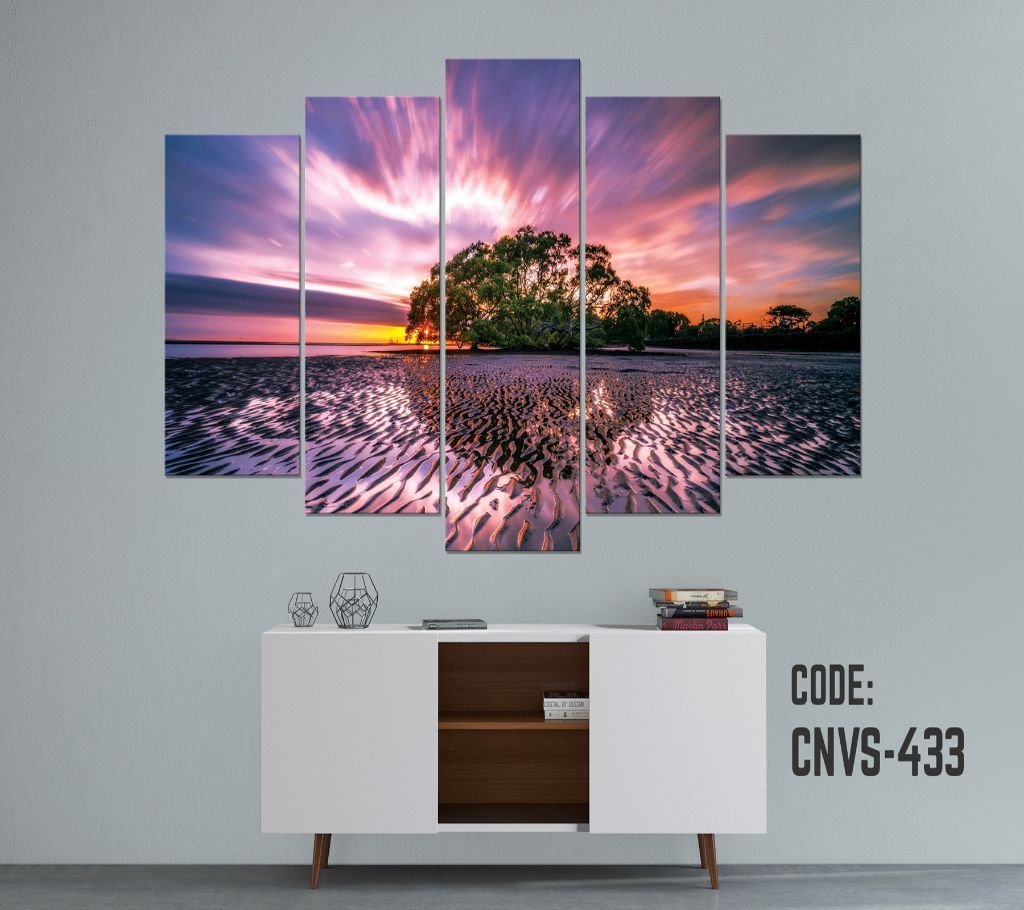 CNVS-433 Farming Land Wall Canvas Art Prints 48 inch x 24 inch