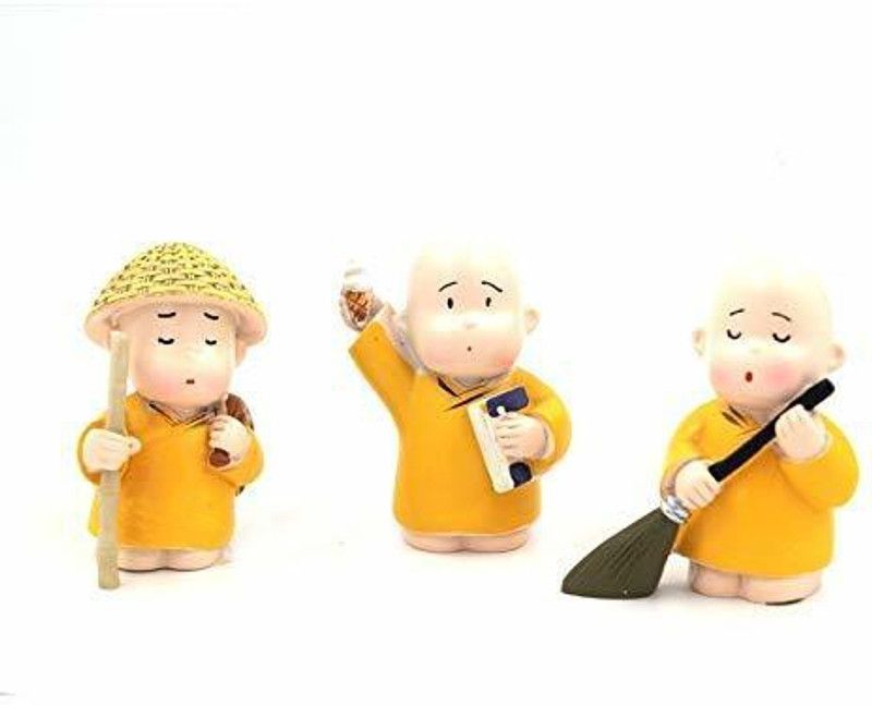 Clouds Store Decorative Showpiece - 2 cm  (Marble, Yellow)