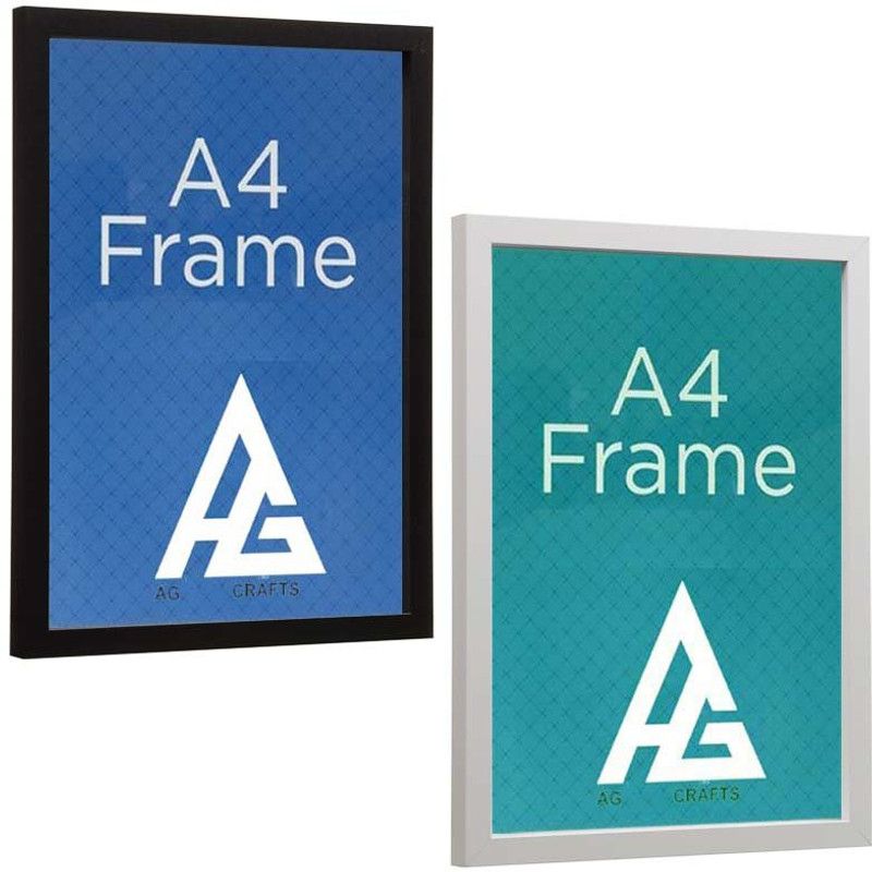 AG CRAFTS TM Wood Personalized, Customized Gift Best Friends Reel Photo Collage gift for Friends, BFF with Frame, Birthday Gift,Anniversary Gift Wall  (Black, White, 2 Photo(s), 8.25x11.75)