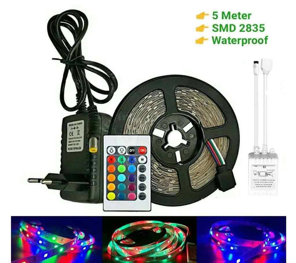 RGB LED Strip Lights 2835 DC12V 5 meter 300LED waterproof