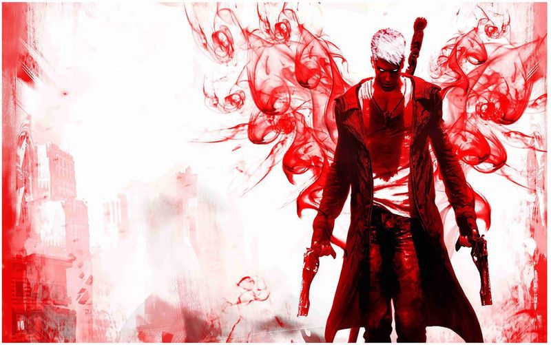 Devil May Cry Flex Poster For Room Mo-1302 Photographic Paper  (24 inch X 18 inch, Rolled)