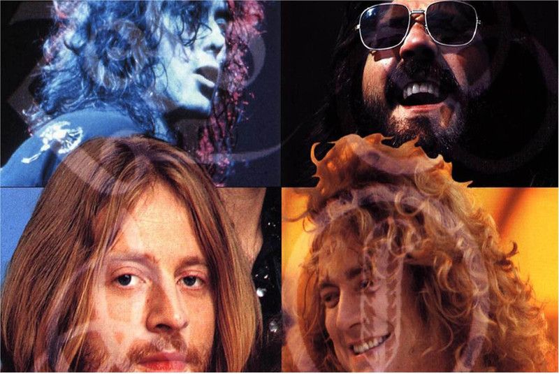 Led Zeppelin Poster Paper Print  (12 inch X 18 inch, Rolled)