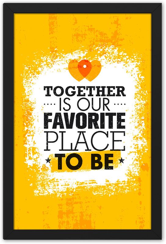 Ritwika's Motivational Quotes Frames Modern Art Painting (13.5 x 9.5 inches) Digital Reprint 13.5 inch x 9.5 inch Painting  (With Frame)