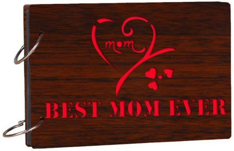 Khatu Crafts Best Mom Album  (Photo Size Supported: 6 x 4 inches)