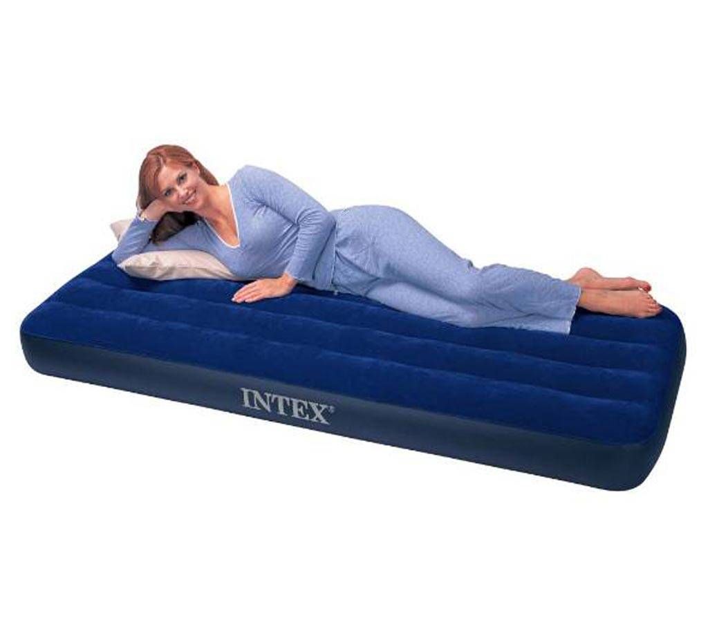 Intex Single High Air bed with pumper