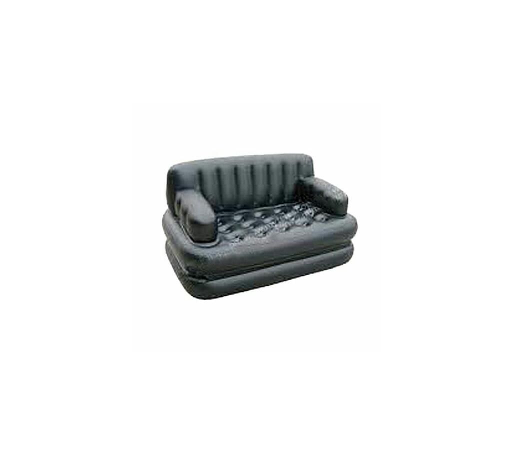 5 in 1 Inflatable Sofa Bed - Black with pump