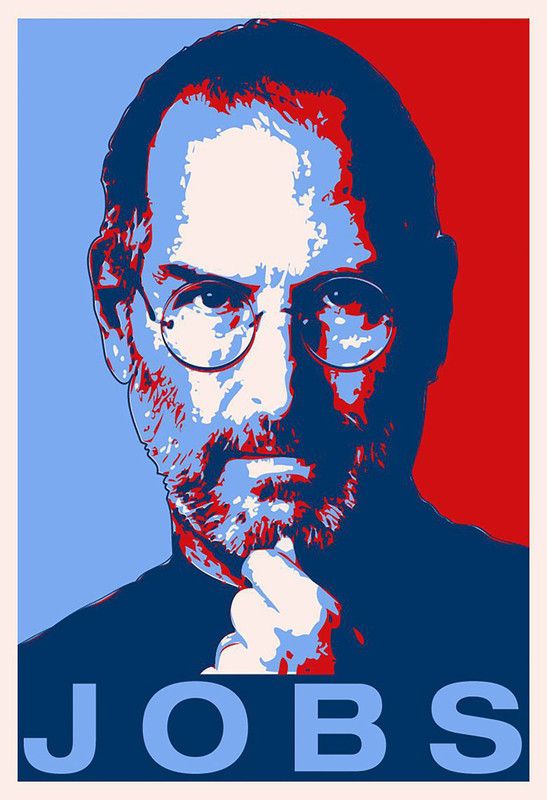 Steve Jobs Paper Print  (19 inch X 13 inch, Rolled)