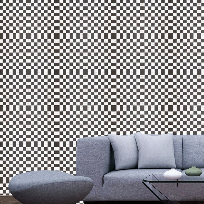 HR Trendz Decorative Black, White Wallpaper  (1000 cm x 40 cm)
